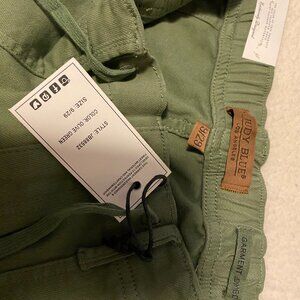 Judy Blue Jeans High Rise Straight Fit Joggers in Olive Green size 9/29 NWT